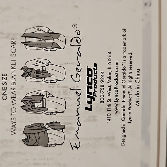 Emanuel Geraldo scarf and beanie set - Picture 9 of 10